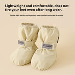 Children's Waterproof Cotton Shoes Cross-border European And American Winter Baby And Infant Ankle Sock Two-in-one Velvet Shoes Children's Shoes - Cindi Book