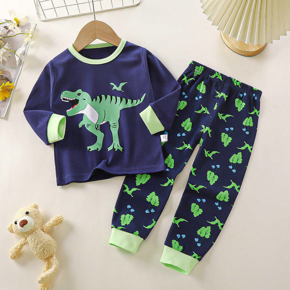 Cotton Autumn New Boys' Pajamas Suit - Cindi Book