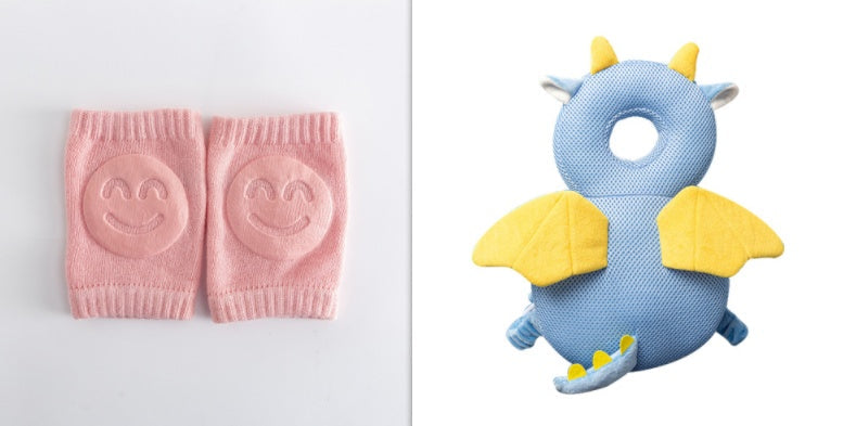 Summer Terry Baby Socks Toddler Crawling Knee Pads - Cindi Book