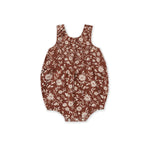 Summer Baby Rompers Cotton Breathable One-piece Nordic Style Floral Sleeveless Romper - Cindi Book