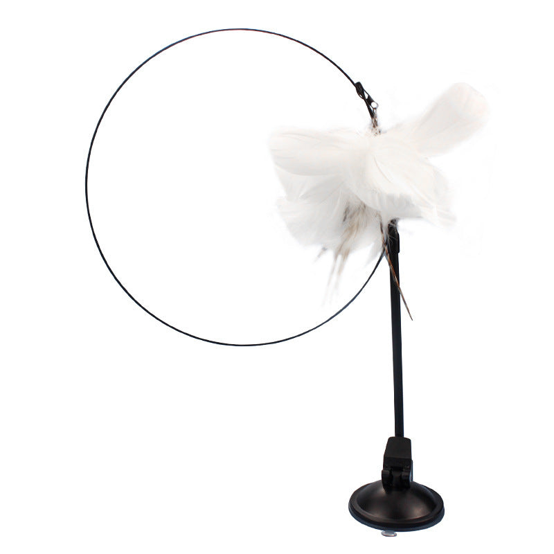 Cat Funny Cat Stick Feather With Bell - Cindi Book