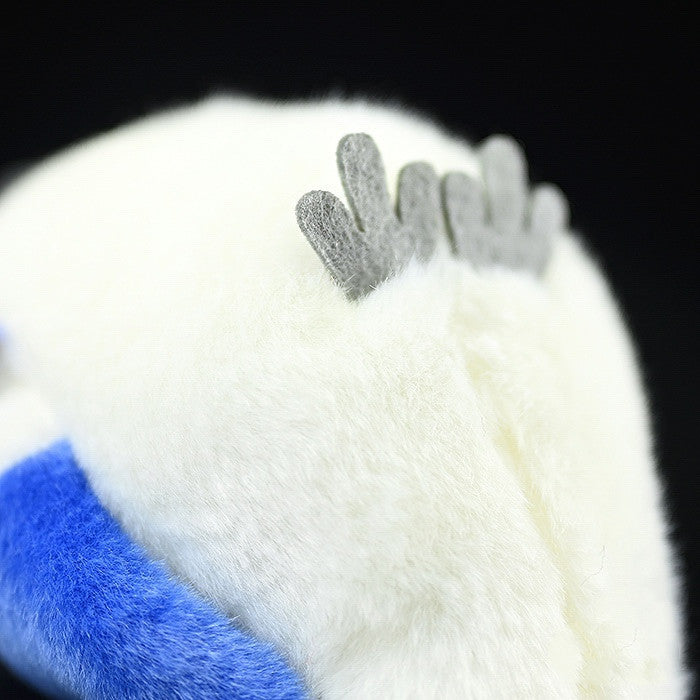 Gray Blue Tit Fat Chirp Plush Toy - Cindi Book