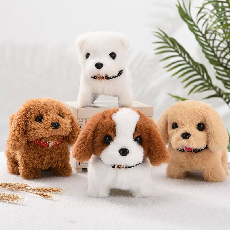 Simulation Electric Dog Plush Children's Toy - Cindi Book