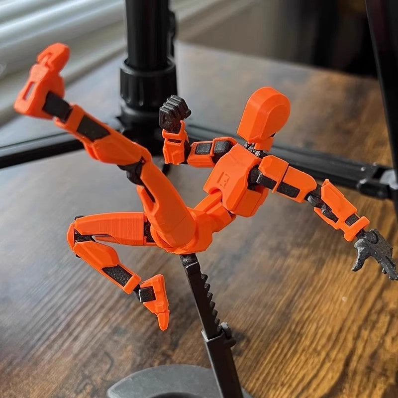 Multi-Jointed Movable Shapeshift Robot 2.0 3D Printed Mannequin Dummy Action Model Doll Toy Kid Gift - Cindi Book