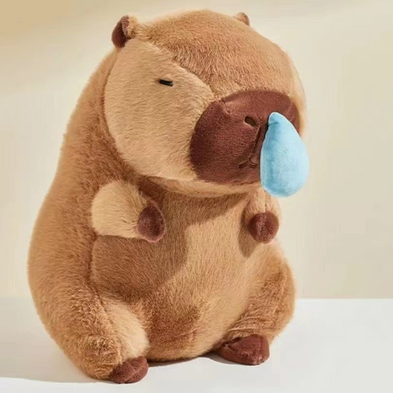 New Capibara Snot Withdraw Doll Doll Plush Toy Capybara Ugly And Cute Pillow Capybara Online Influencer Cute - Cindi Book