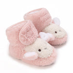0-12 Months Old Male And Female Baby Thickened Non-slip Cartoon Cotton Shoes - Cindi Book