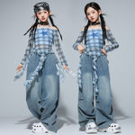 Girls Clothing Kids Hip-Hop Street Dance Trendy Outfit Set - Cindi Book