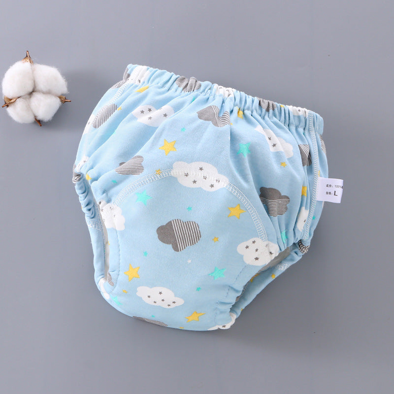 Baby Training Pants Washable 6-layer Gauze Diaper Cover Learning - Cindi Book