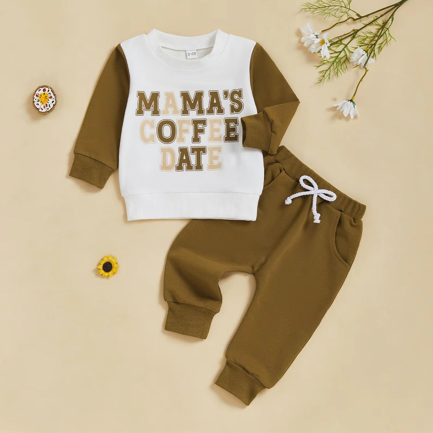 Fashion Personality Boy's Printed Sweater Suit - Cindi Book