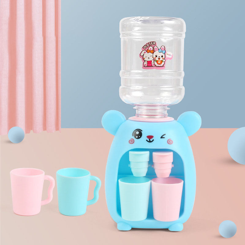 Cute Rabbit Little Yellow Duck Children's Simulation  Water Dispenser Mini - Cindi Book