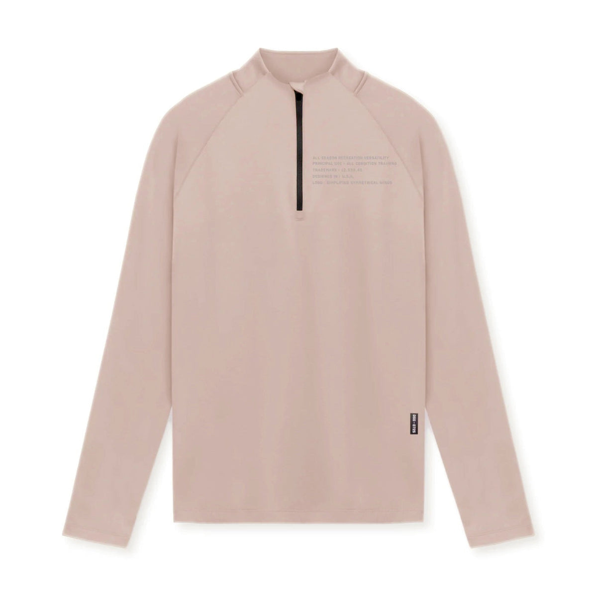 Men's Small Turtleneck Slim-fit Half Zipper Training Long Sleeve T-shirt - Cindi Book