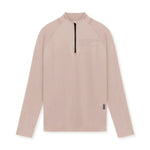 Men's Small Turtleneck Slim-fit Half Zipper Training Long Sleeve T-shirt - Cindi Book