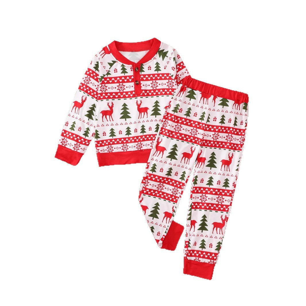 Fashion Boys Teenagers Christmas Printing Suit - Cindi Book