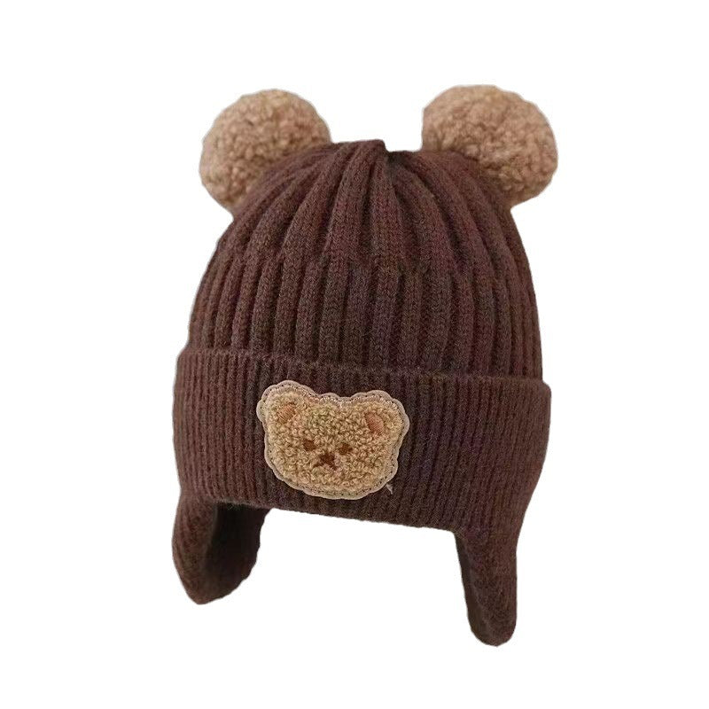 Children's Hat Autumn And Winter Girls Sleeve Cap Korean Style - Cindi Book