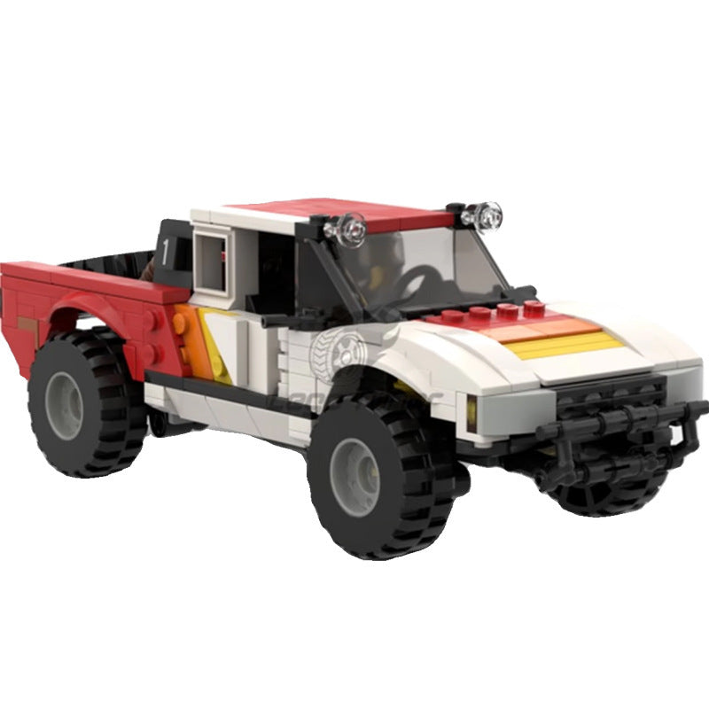 Compatible With Small Particles Diy Assembled Building Block Toys Truck Trolley Model Gift Decoration - Cindi Book
