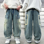 Children's Wear Boys Spring Clothing Pants Straight - Cindi Book