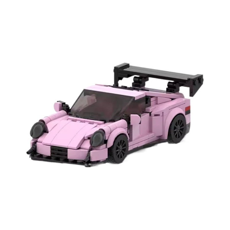 Children's Fashion Simple Racing Super Running Building Blocks Toys - Cindi Book