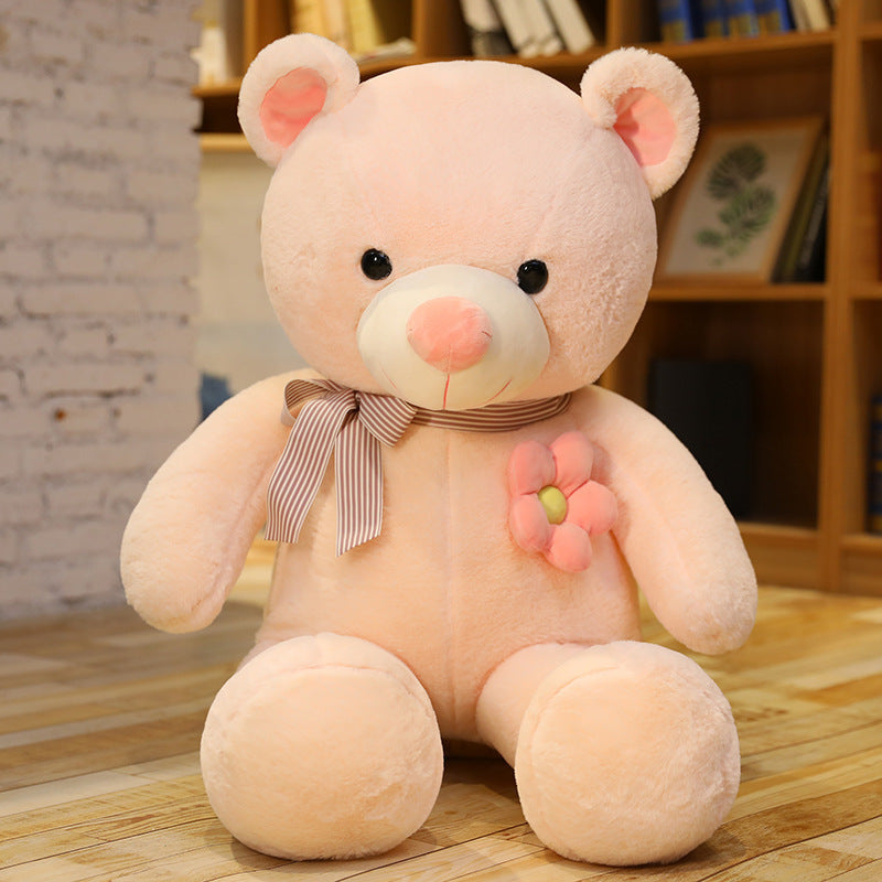 Teddy Bear Doll Big Bear Plush Toy Flower BEBEAR Ragdoll Doll - Cindi Book