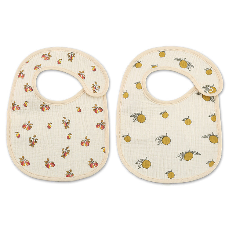 Thin Kids' Bib Pure Cotton Waterproof Gauze Saliva Towel - Cindi Book