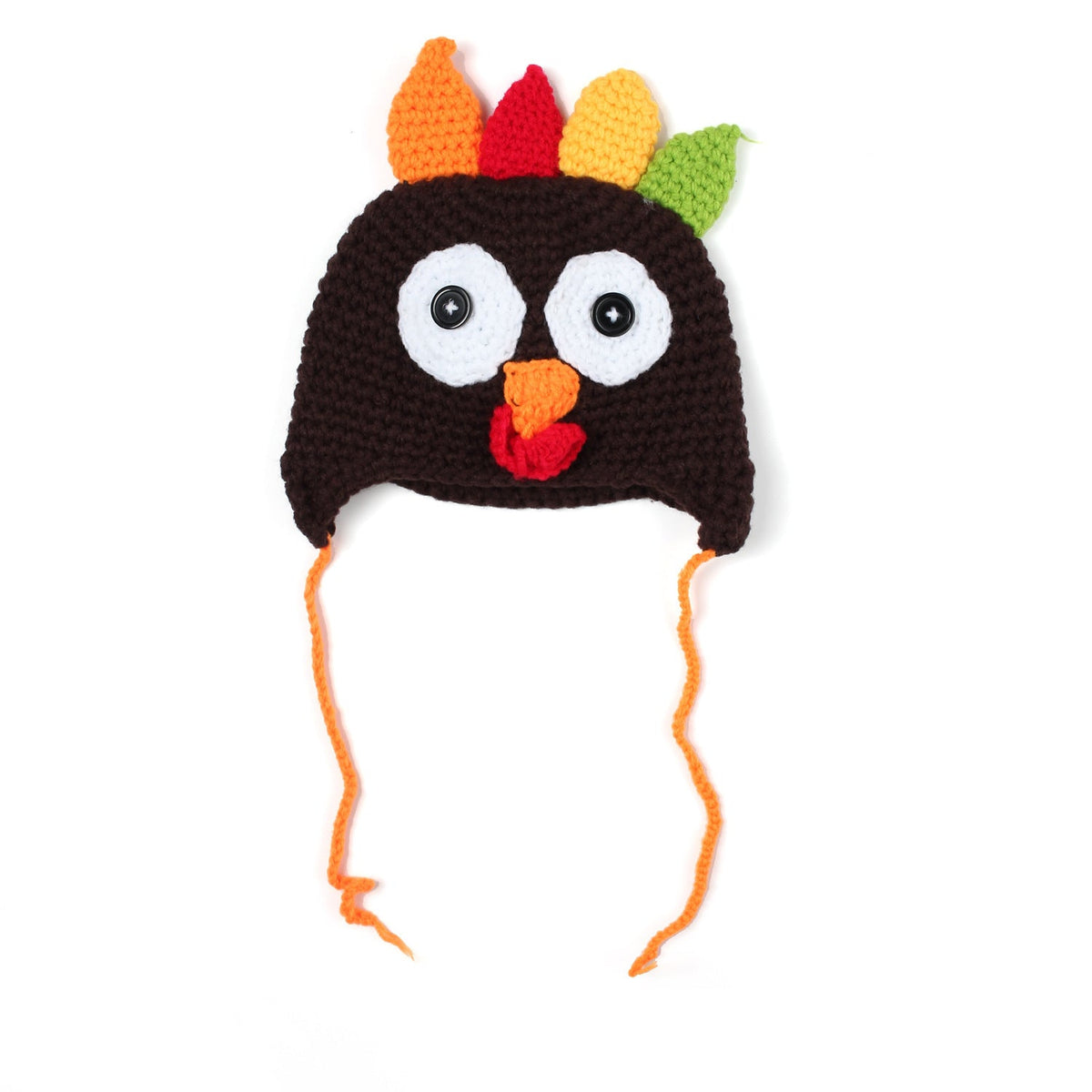 Thanksgiving hand-woven turkey hat - Cindi Book