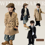 Children's Long British Coat Trendy Cool - Cindi Book