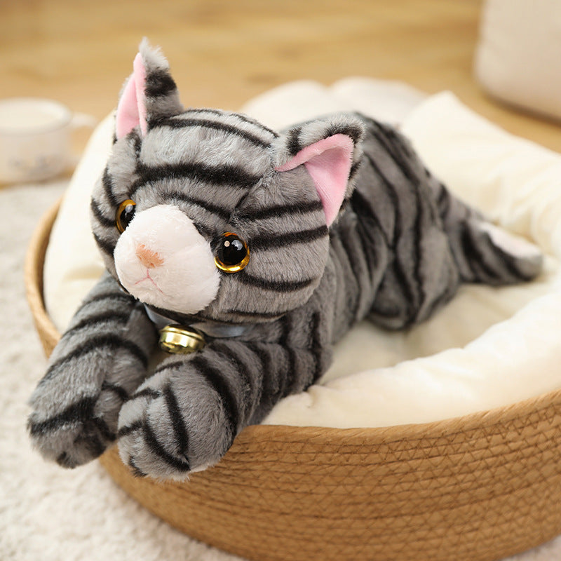 Simulation Birthday Gift Cat Plush Toy - Cindi Book