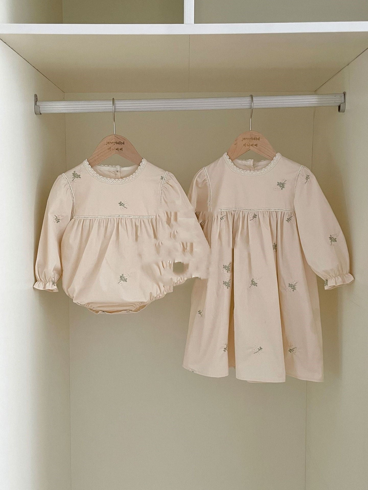 Toddler Baby Embroidery Climbing Suit Onesie Girl's Dress - Cindi Book