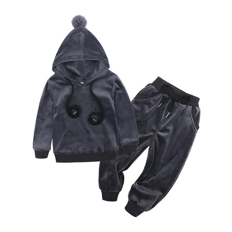 Baby Boy Girl Children Outfit Kids Winter Cotton Kids