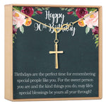 90th Birthday Necklace, Multiple Styles