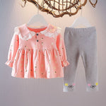Girls Spring Western Style Two-piece Suit - Cindi Book