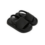 Children's Feeling Of Stepping On Feces Thick Soled Home Slippers - Cindi Book