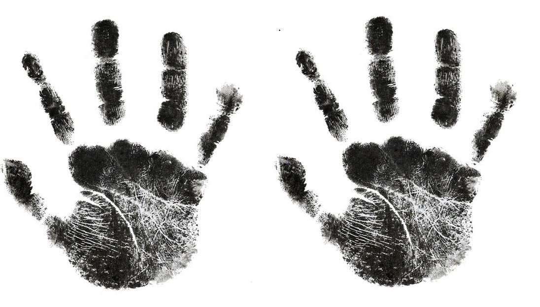 Anti - virus infective baby hand - foot - hand - hand - hand - hand - foot - hand printing table baby footprint - free washing printing oil - Cindi Book