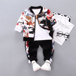 Children's Clothes Boys' Suits Boys' Autumn Three-Piece Suits - Cindi Book