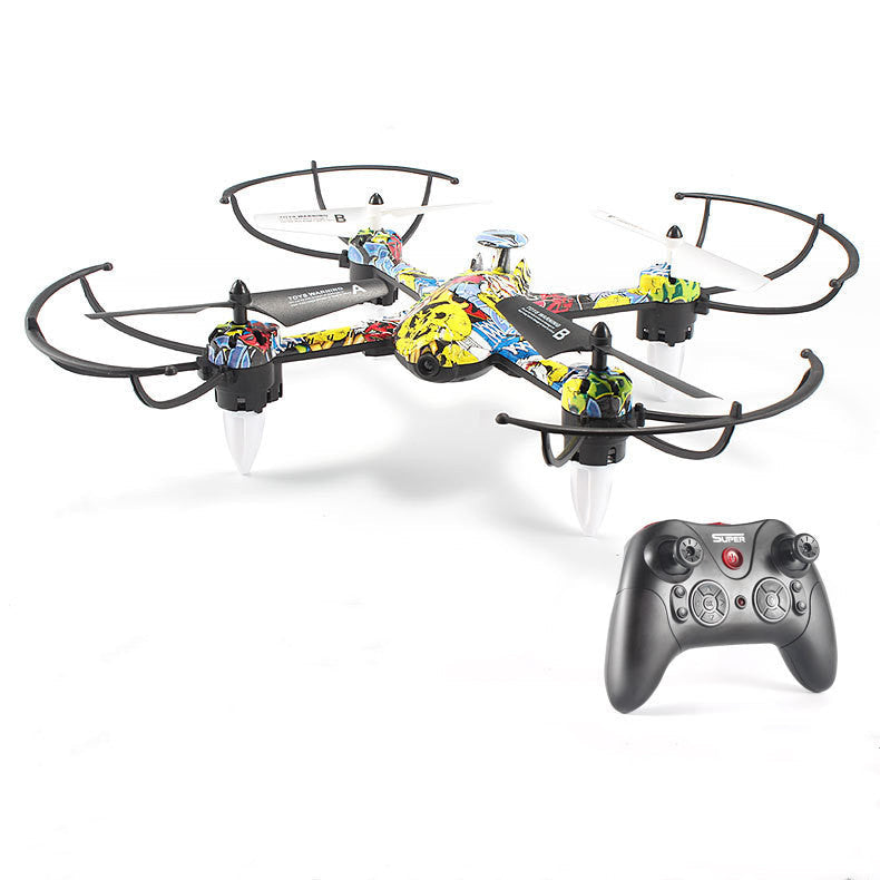 Graffiti remote control aircraft quadcopter - Cindi Book