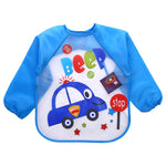 Children's Gown Long Sleeve Kids Waterproof Meal Baby Apron Painting Clothes Bib Protective Clothing - Cindi Book