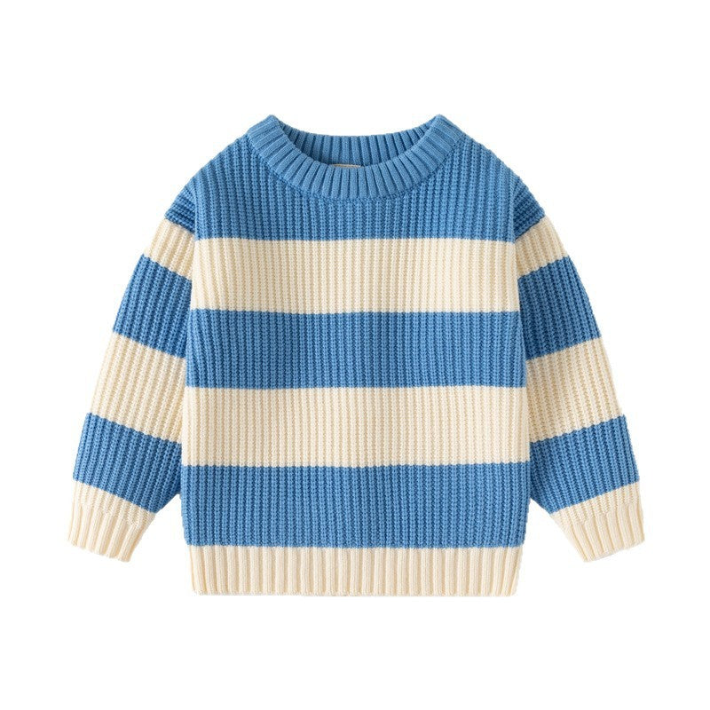 Children Toddler Thick Needle Warm Bottoming Sweater - Cindi Book