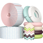 L Shaped Child Safe Corner Guards For Walls To Protect Babies Soft Padding For Home Use - Cindi Book