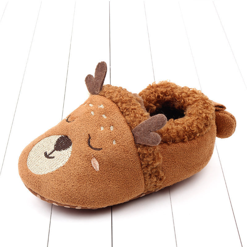 Baby Shoes Adorable Infant Slippers Toddler Baby Boy Girl Knit Crib Shoes - Cindi Book