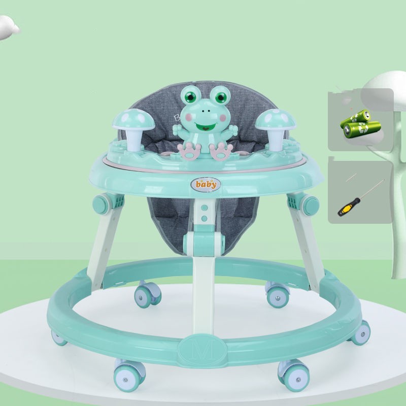 Baby Walker Anti-O-leg Baby Multifunctional Anti-rollover - Cindi Book