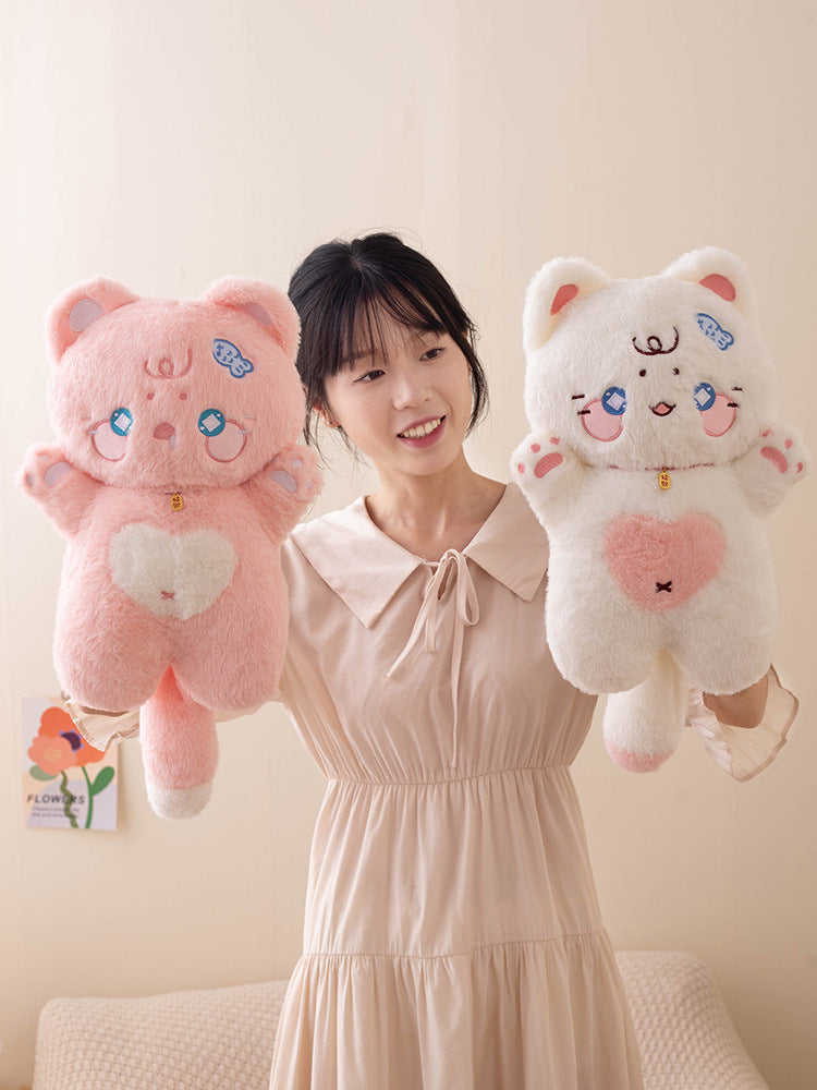 Cute Fortune Cat Doll Children's Pillow Plush Toy - Cindi Book