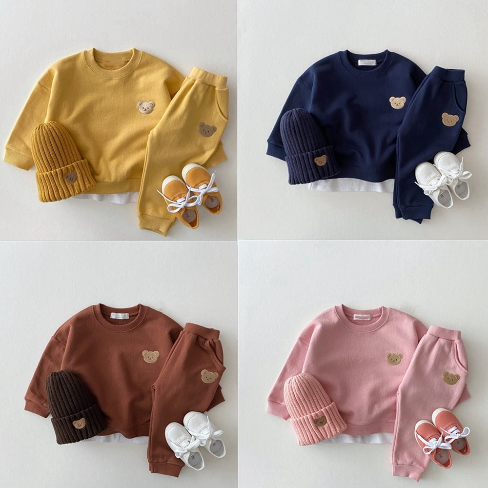 Baby Cartoon Embroidery Bear Head For Men And Women - Cindi Book