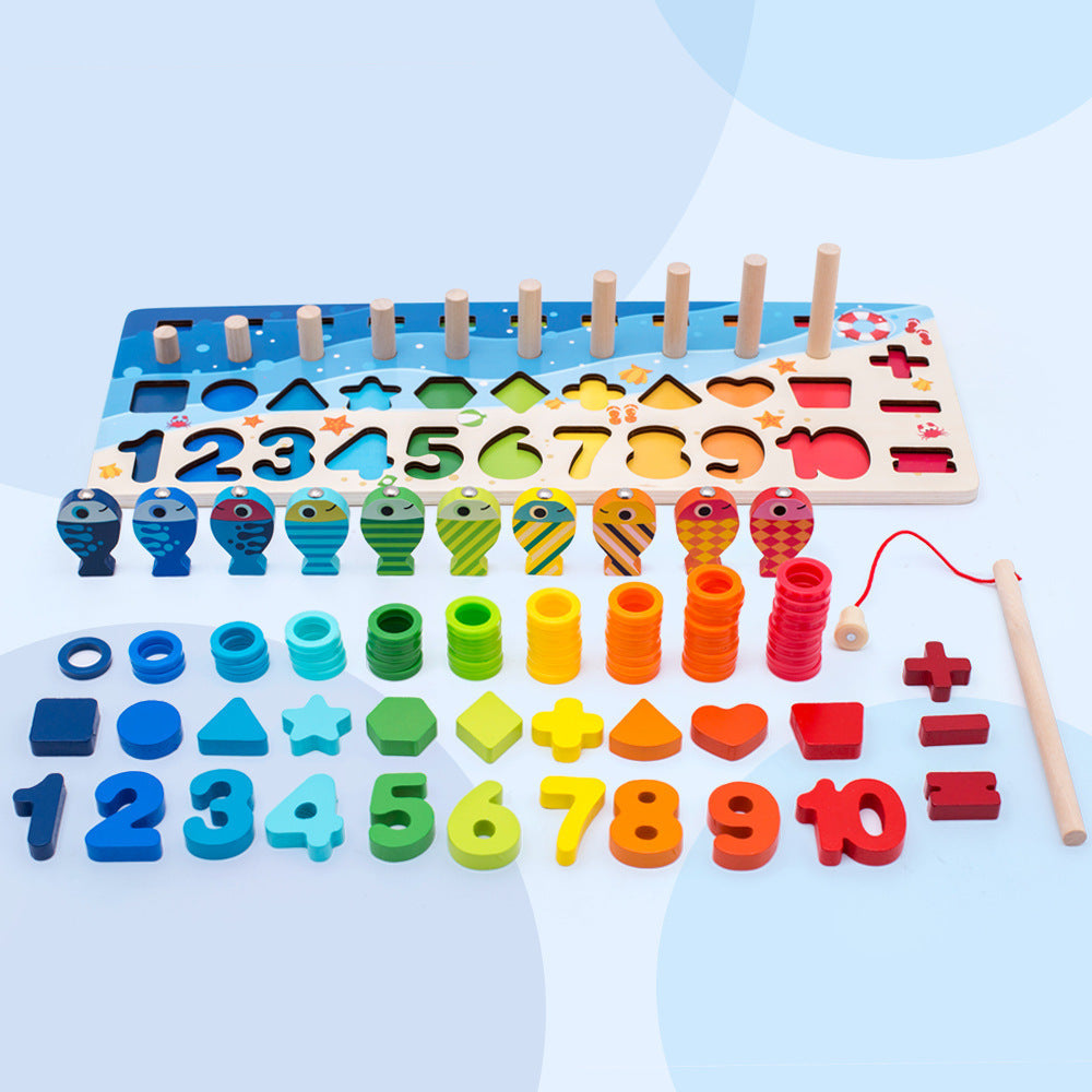 Children 3D Alphabet Number Puzzle Baby Colorful Geometric Digital Letter Educational Toy - Cindi Book