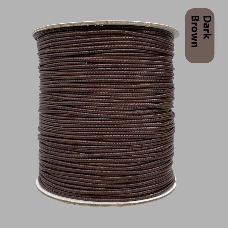 Waxed Thread Environmental Protection Wax Rope Multi-color Hand-woven Wax Rope Necklace Rope Bracelet - Cindi Book