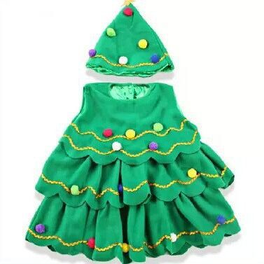 Children's Christmas Tree Performance Dance Costumes - Cindi Book