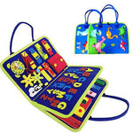 New Busy Book Children's Busy Board Dressing And Buttoning Learning Baby Early Education Preschool Sensory Learning Toy - Cindi Book