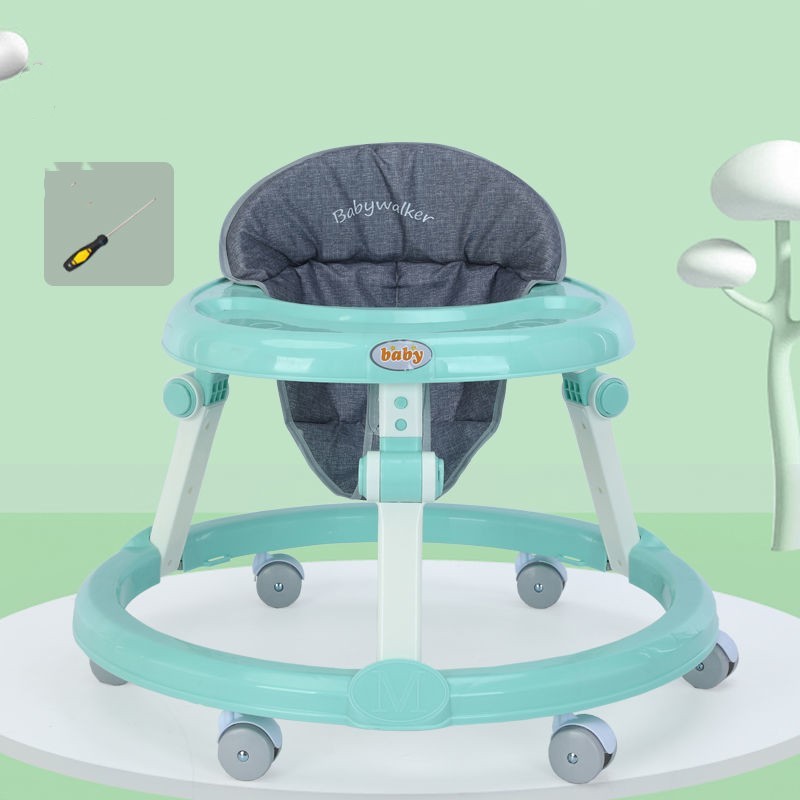 Baby Walker Anti-O-leg Baby Multifunctional Anti-rollover - Cindi Book