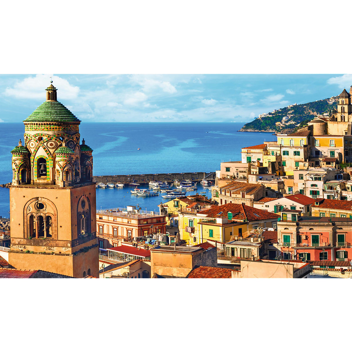 Trefl Red Amalfi Coast 1000 Piece Puzzle