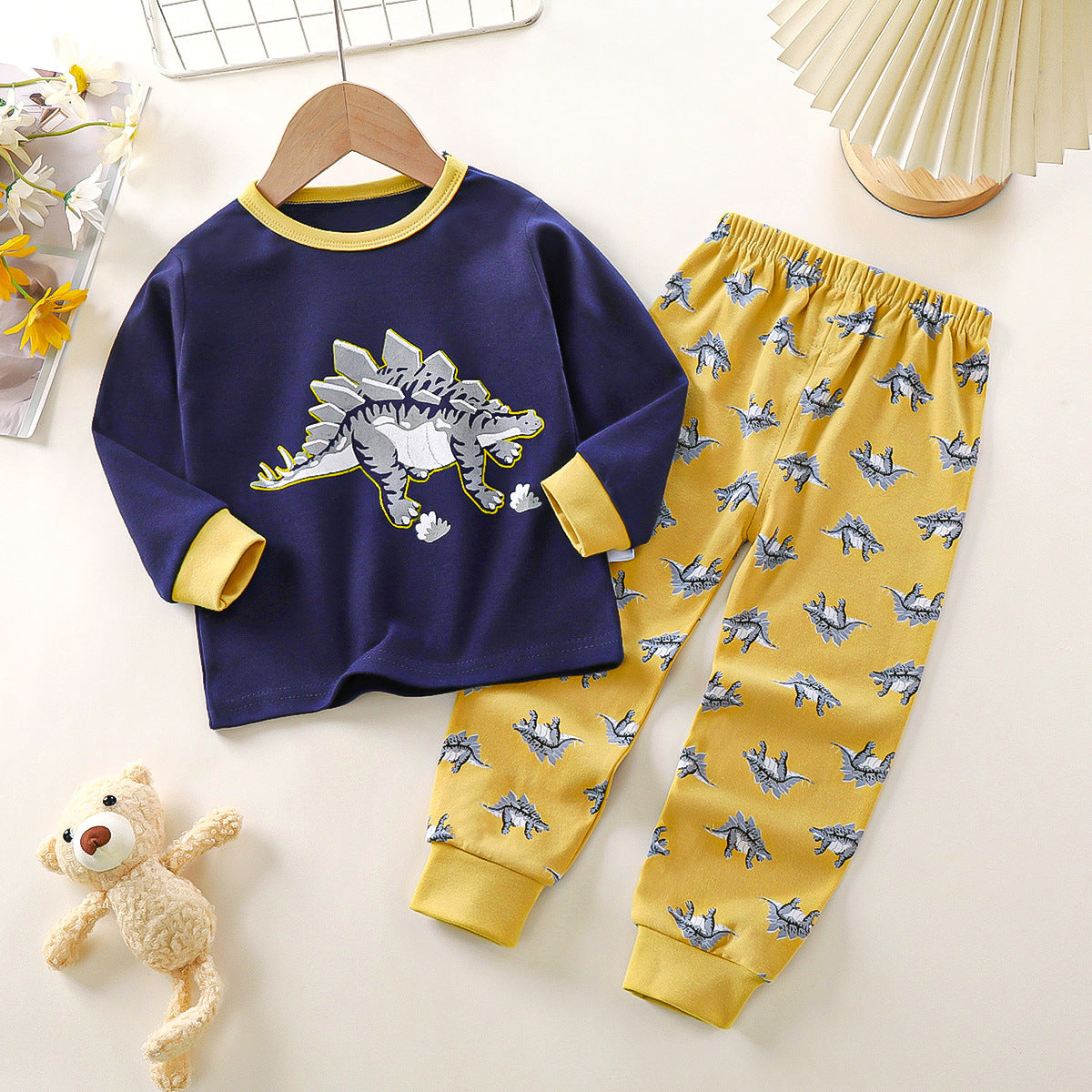 Cotton Autumn New Boys' Pajamas Suit - Cindi Book