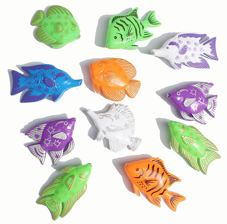 Magnetic Fishing Toy with 6 Fish and A Fishing Rod