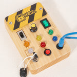 Children's Wooden LED Busy Board Creative Toys - Cindi Book